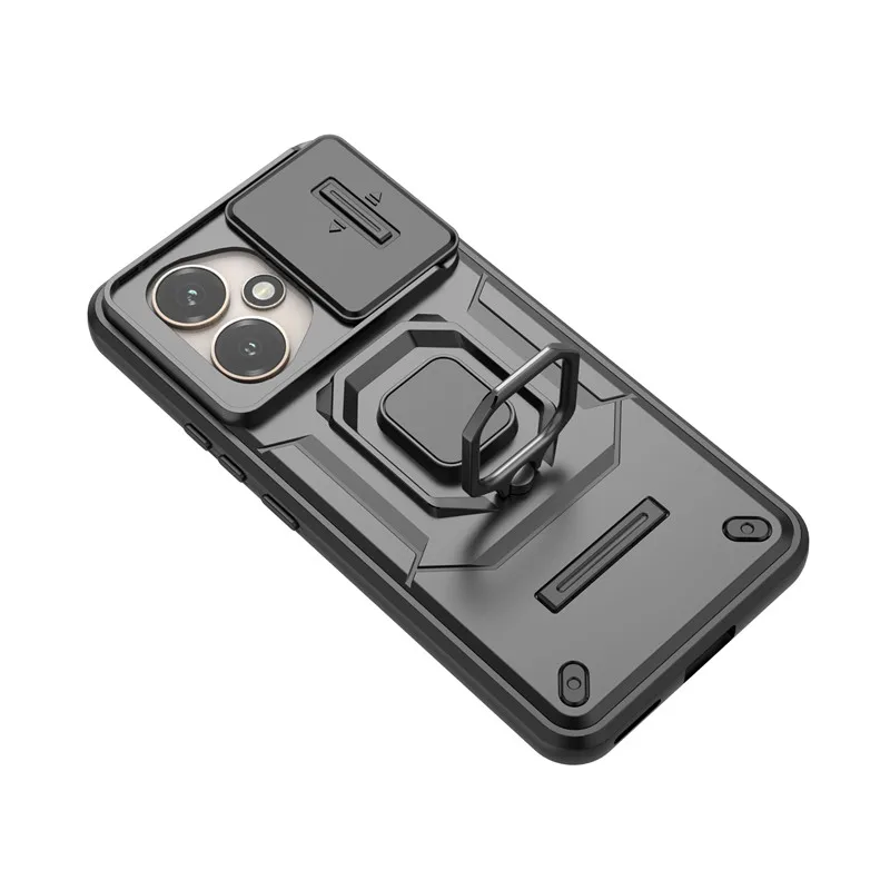 For Honor 400 グローバル ケース スライドカメラレンズケース Honor 400 グローバル カバー ファンダ 耐衝撃アーマーPC फोनカバー Honor 400 グローバル