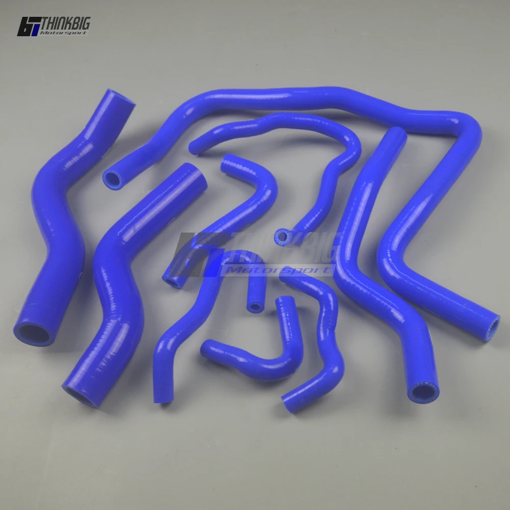 

Silicone Radiator Hose Kit For 2009-2014 Honda Jazz/Fit GE6/GE8 L13Z/L15A (9 pcs)