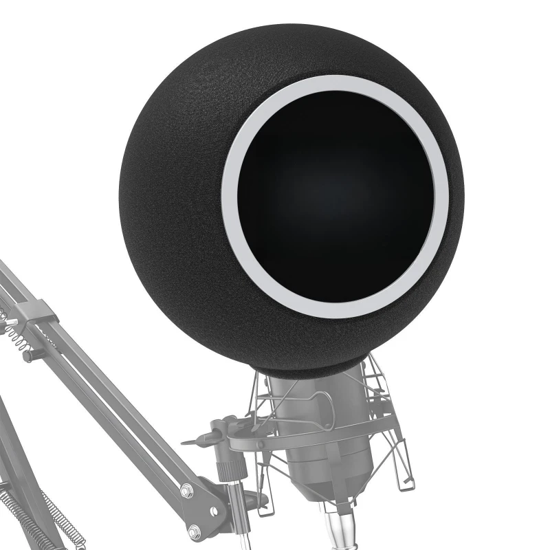 

Condenser microphone Acoustic noise reduction Windproof screen Blowout proof sound insulation cover Sound-absorbing b=