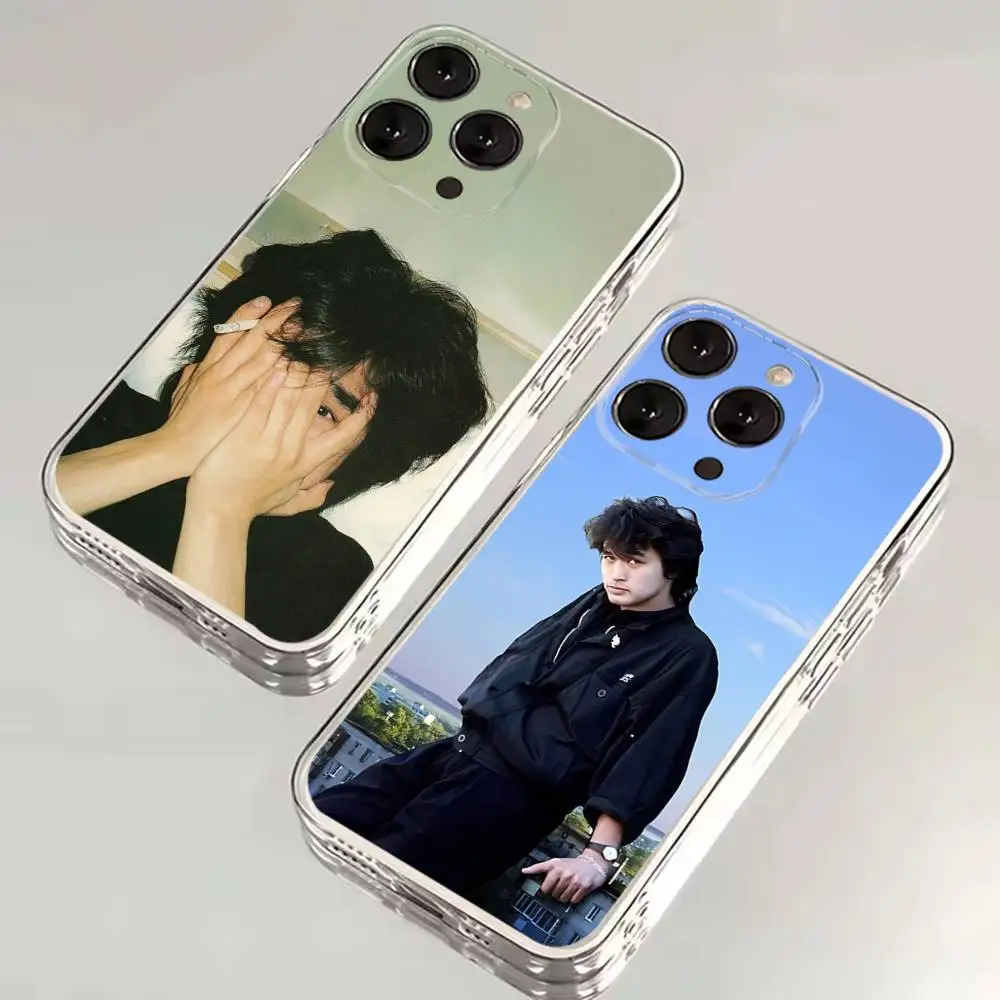 

Phone Case For iPhone 16,15,14,13,12,11 Plus,Pro,Max,XR,XS,Plus,E,SE4,Mini Transparent Singer Acor Viktor T-Tsoi Soft Cover