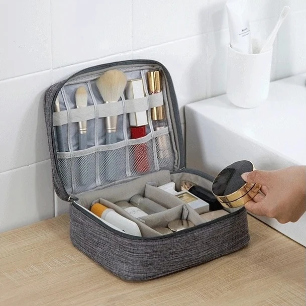Multi‑Layer Travel Electronic Storage Bag Multi‑Function Earphone Data Cable Charger Power Hard Disk Accessory Protective Bag
