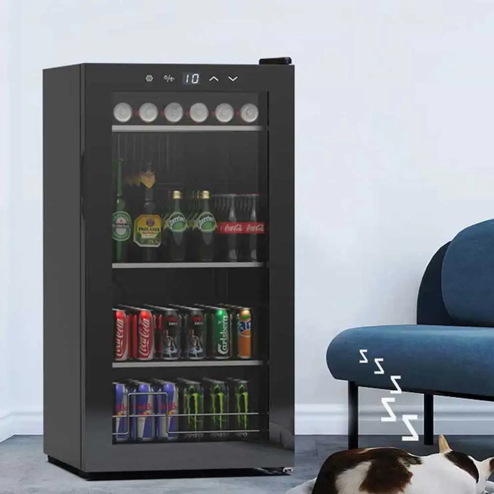 Household Mini Wine Refrigerator Single Door Cold Storage Crisper Constant Temperature Wine Cabinet Armario De Vino
