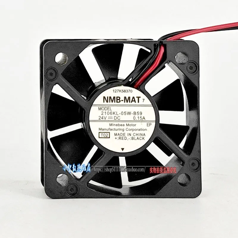 ORIGINAL 2106KL-05W-B59 24V 0.15A 5015 50*50*15mm KIPAS PENDINGIN RADIATOR BARU