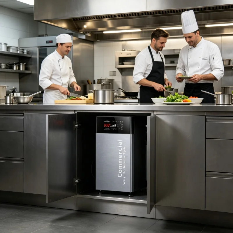 ระบบกรองน้ำด้วยออสโมซิสแบบย้อน - Commercial Kitchen Water Filter บทวิจารณ์และราคา