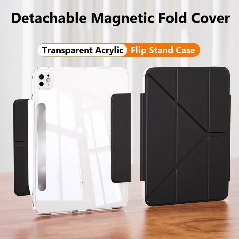 

Case for IPad 9.7 2017 2018 Air 6 5 4 10.9 Inch Pro 11 10th 9th 8th Gen 7th 10.2 6th 5th 9.7 Air 1 2 3 Transparent Acrylic Cover