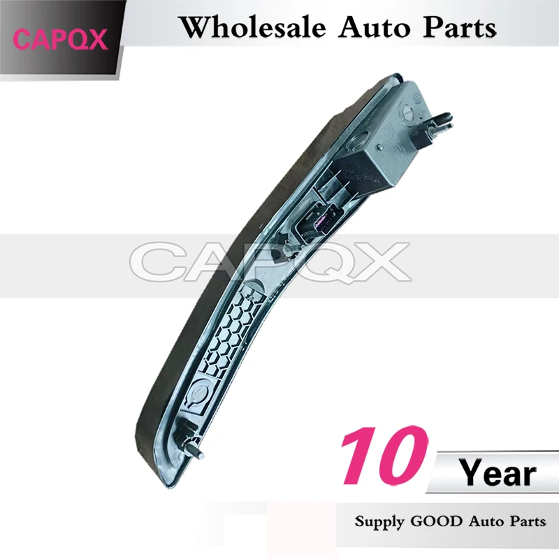 CAPQX سيارة النهار تشغيل ضوء النهار ل Hongqi H5 2023-2025 المصد الأمامي مصبغة مصباح المصد الأمامي الجانب مصباح