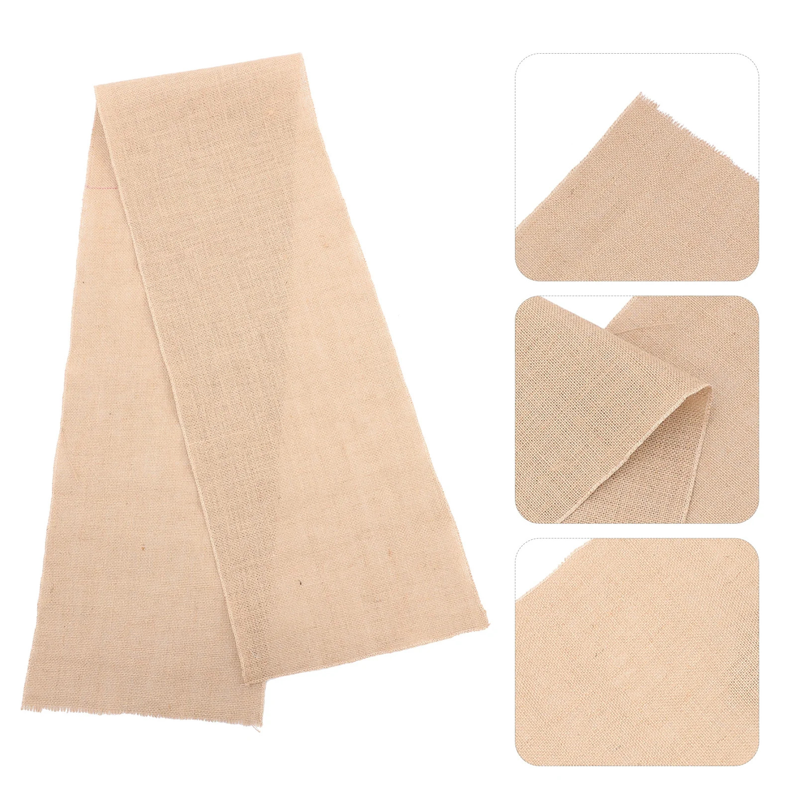 

Vintage Jute Tablecloth Rectangle 30x180 Retro Decor Farmhouse Birthday Party Picnic Linen Table Cover Rectangular