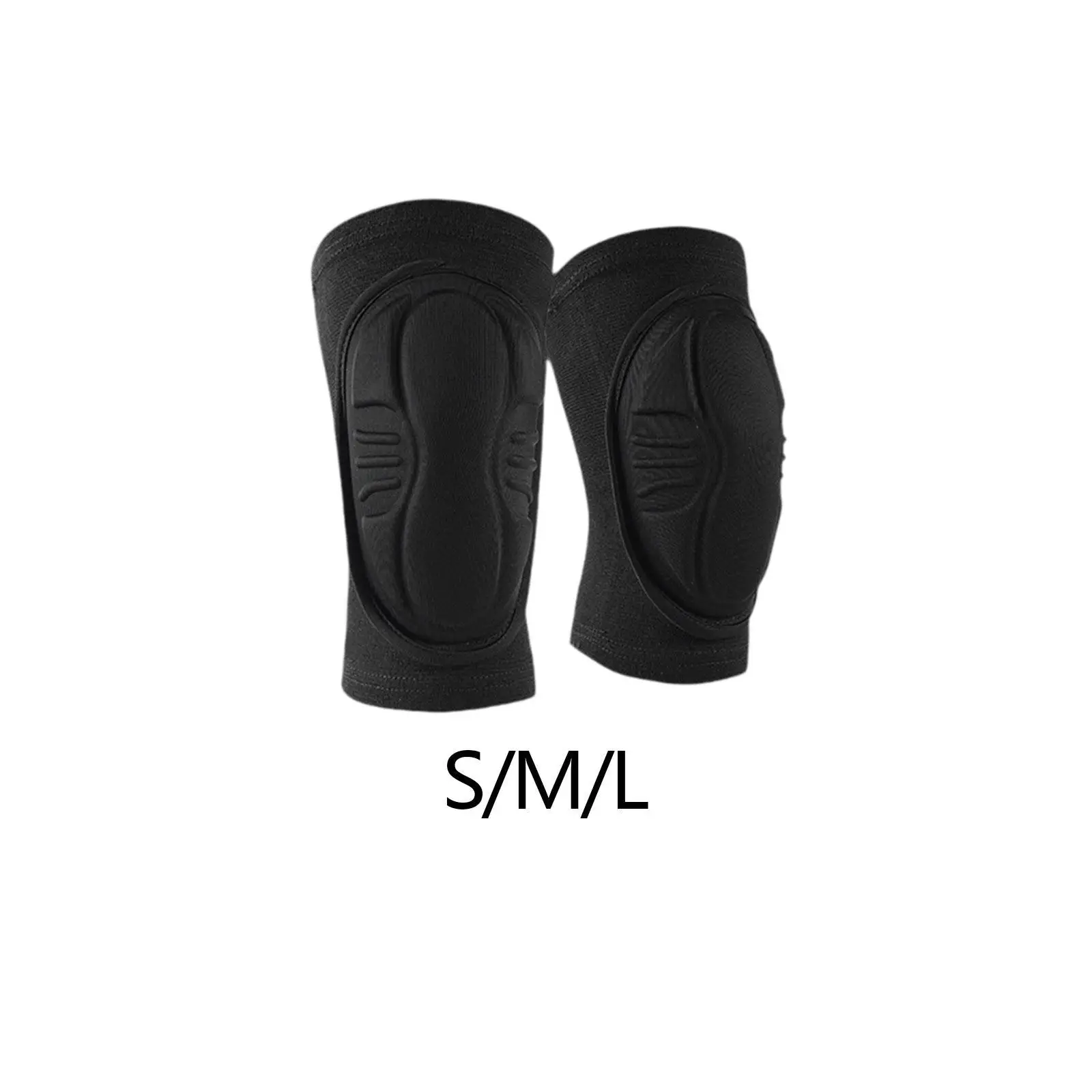 High Density Sponge Knee Sleeve Shock Absorbing Knee Protector for Cycling Soccer Basketball