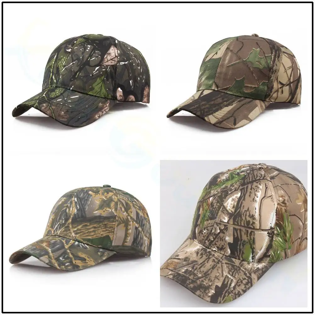 Summer Adjustable Baseball Caps Unisex Sports Outdoor Sunscreen Quick-Drying Casual Caps Women Men Camouflage Hats