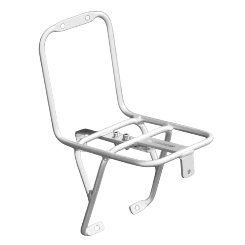 AliExpress NONE Q84C Folding Bike Front Rack Aluminum Alloy Front Bicycle Pannier Rack Light Weight Luggage Carriers for Commuting and Travel
