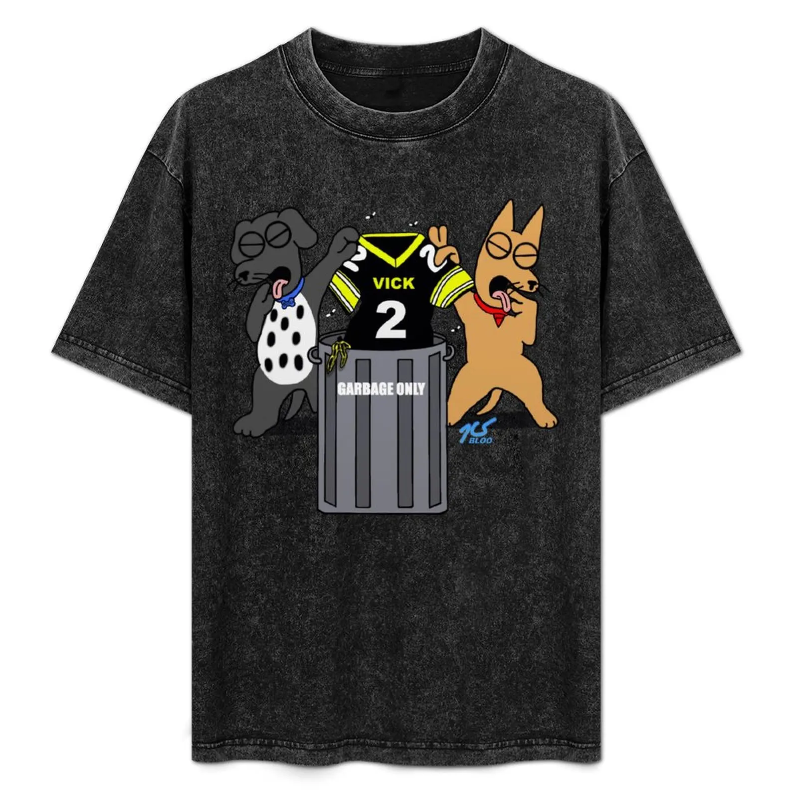 

Bloo & Roo Trash Michael Vick T-Shirt plus size clothes graphic shirts t shirts men