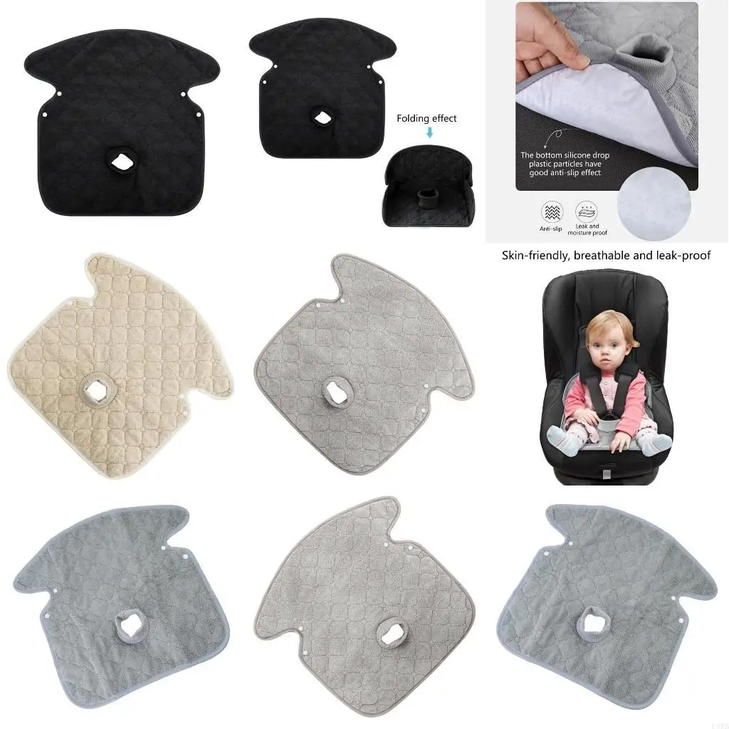 Comodo cuscino pieghevole per seggiolino auto Cuscino portatile per carrozzina per bambini che garantisce sicurezza del e
