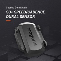 Magene S3+ Speed Cadence Sensor ANT Bluetooth Computer Speedmeter Dual Sensor Bike Accessories Compatible with WahooOnelap Zwift