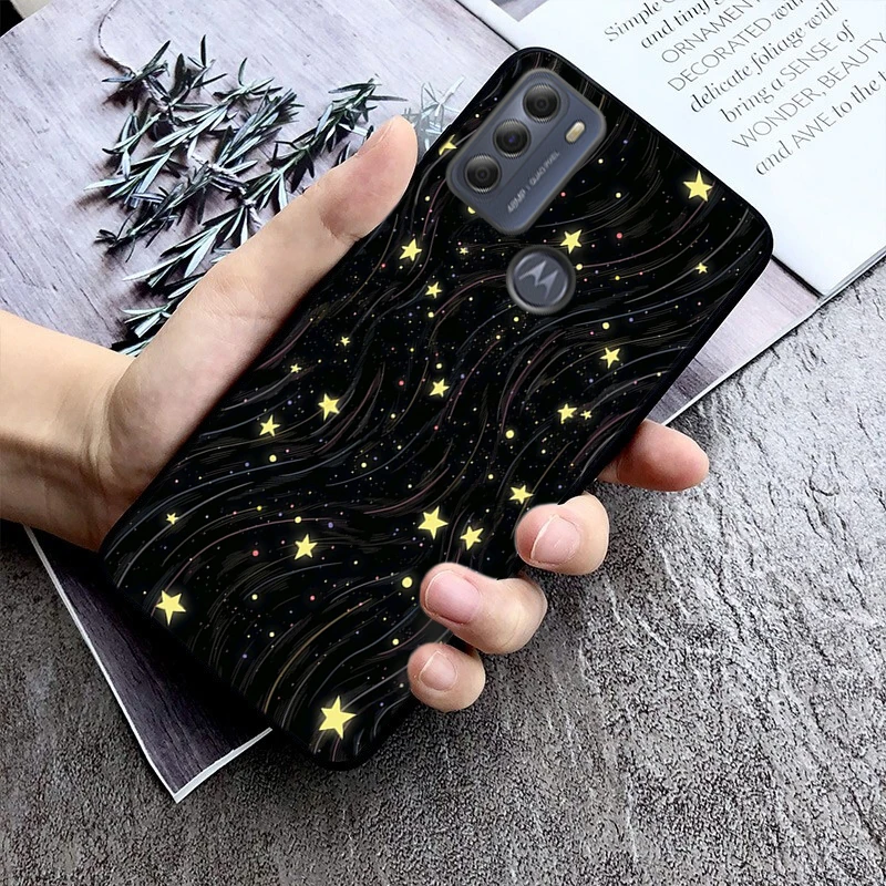 Star Moon Phone Case ForMoto Edge 50 40 Pro Edge 40 30 Ultra Neo Fusion G Power G Stylus G Play E32 E20 E40