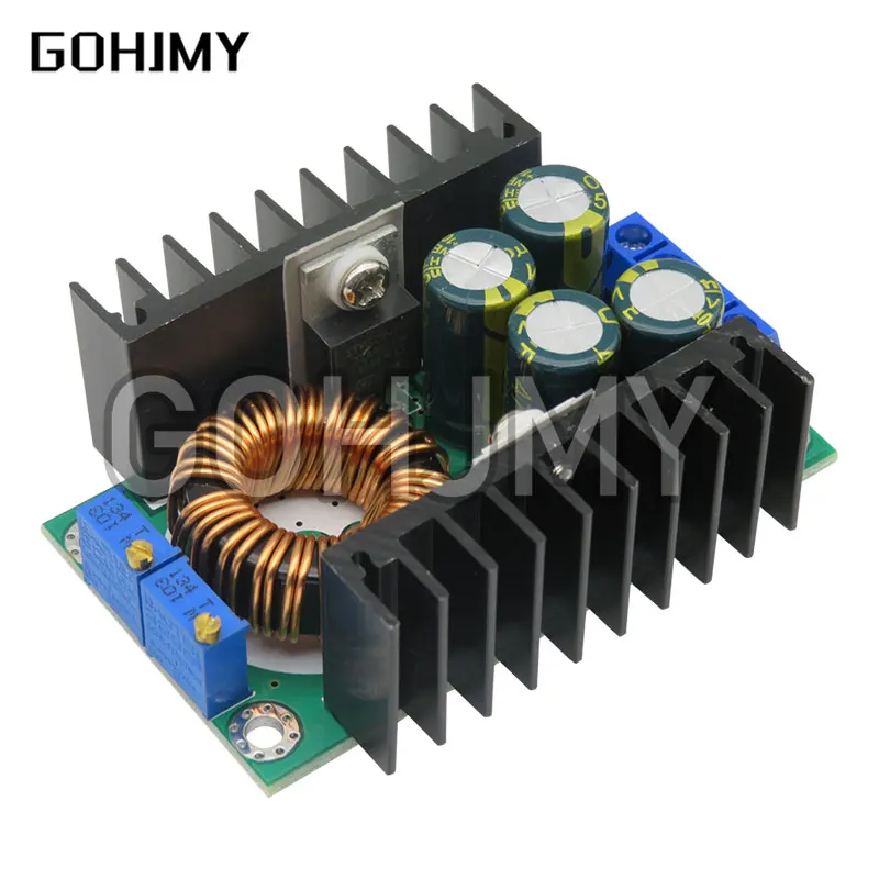 DC-DC 150W 10-32V to 12-35V/9A 300W 5-40V To 1.2-35V/300W 20A/400W 15A 8.5V-50V to 10V-60V Step-up Step Down Power Supply Module