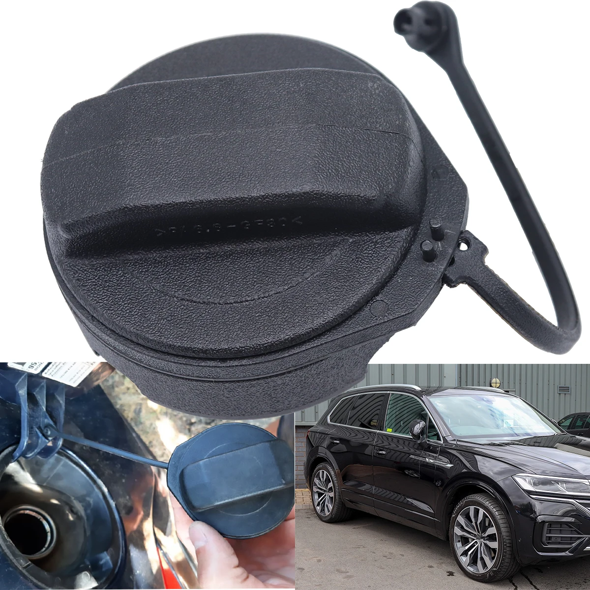 

Fuel Oil Tank Inner Cover Plug For VW Touareg Petrol Diesel Cap Lid Gas Filler Support Retaining Strap Cord Rope Tether 02 - 10