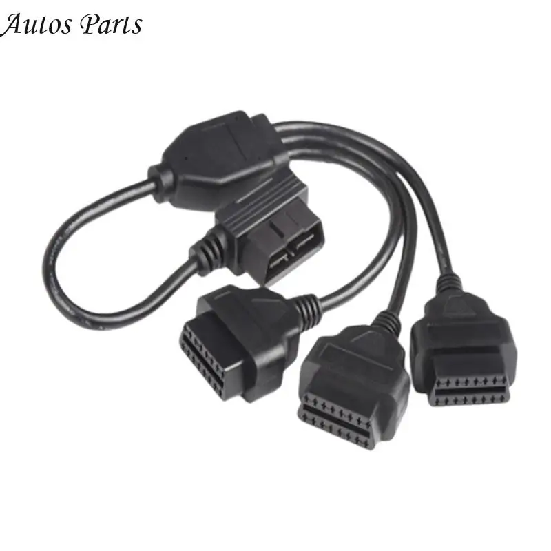 57BA 16 Pin OBD2 L Cable Efficient Vehicle Testing Multiple Diagnostic Device