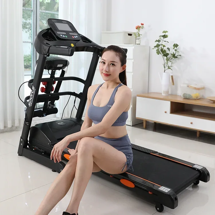 High Commercial Gym Equipment Manual Mechanical Running Machine Fitness Walking Heart Rate Monitoring Foldable Treadmill Price