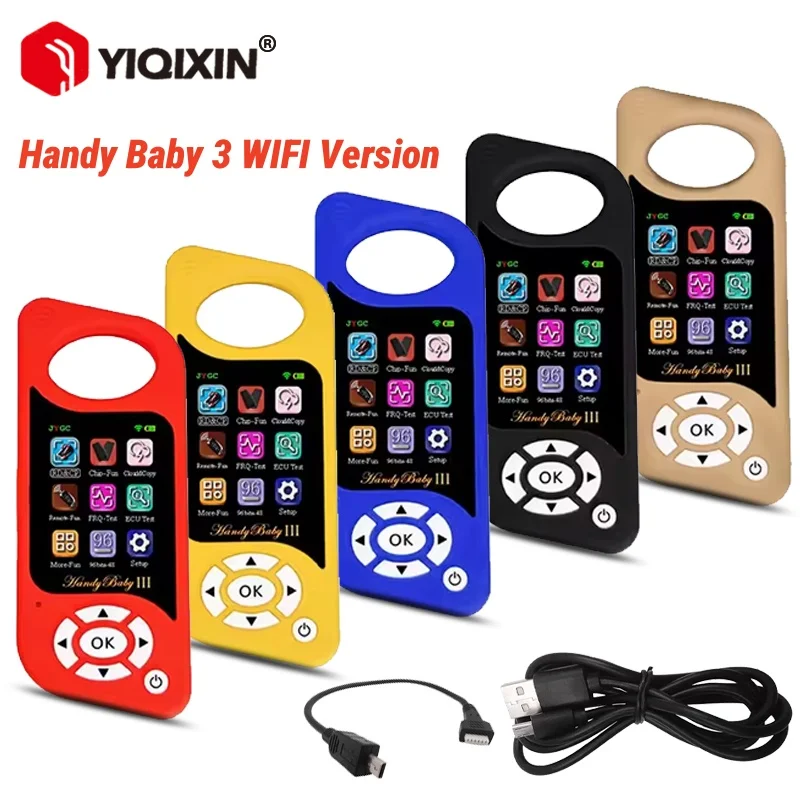 Handy Baby III Auto Key Programmer For BMW VW Hyundai KIA 4D/46/G/47/48/King/Red Chip Free Copy 96bit Remote Generate Frequency