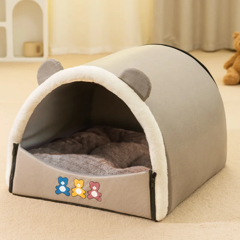 Soft Sofa Cat Beds Warm Pet Mat for Puppy Cool Cushion Dog Sleeping Nest Pet Bed Removable Cozy Cat House Baskets Kennel