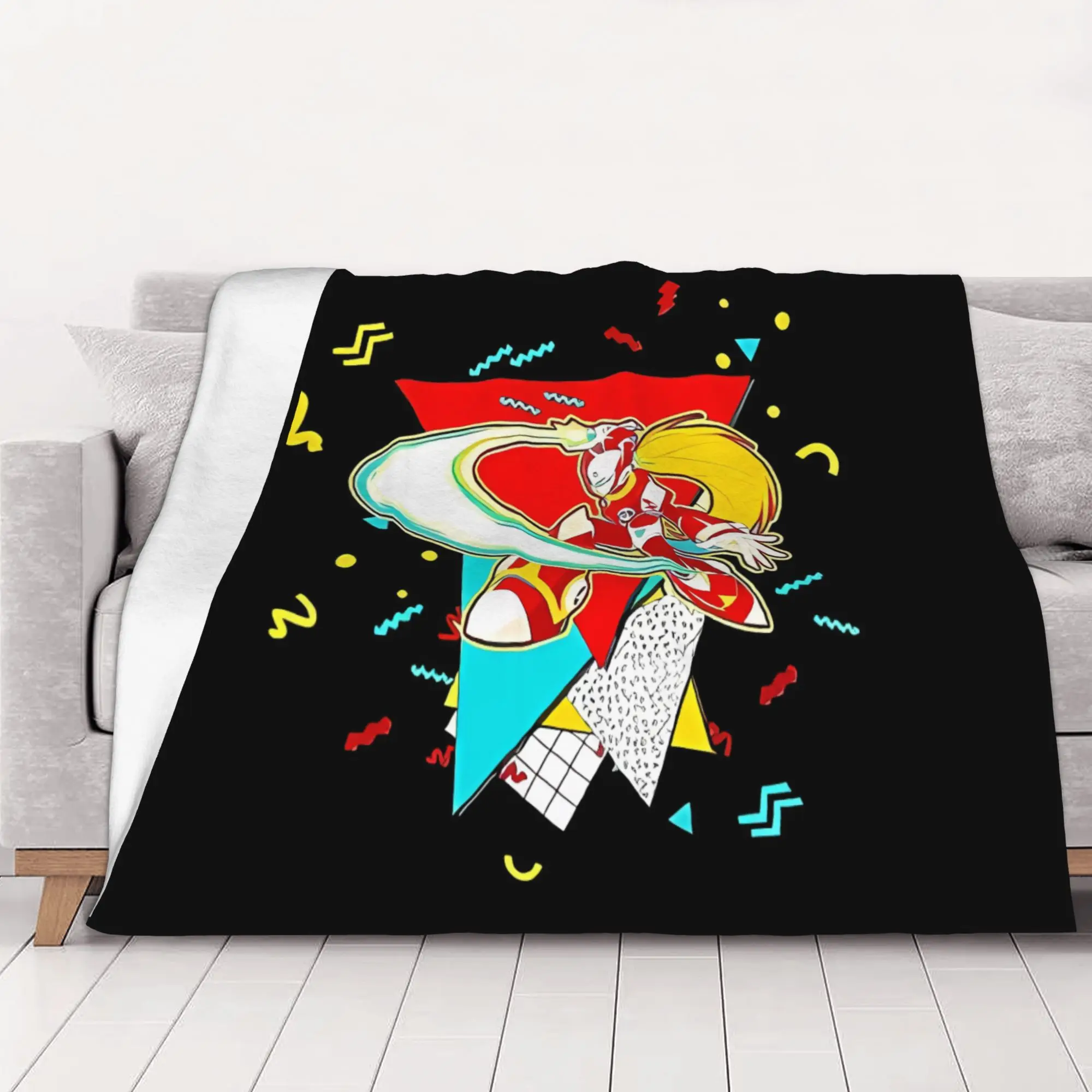 1PC home Cutecore Zero   Megaman 90S Mega Man Blanket Super Cosy Plush Home Living Room Sofa halloween