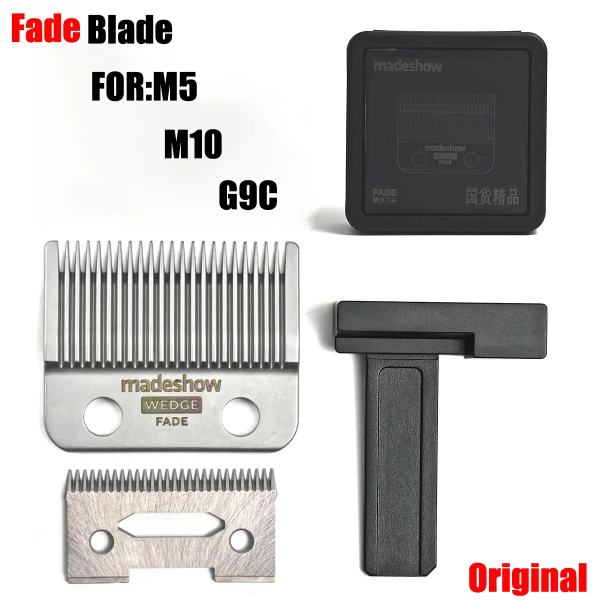 Professioneller Haarschneider Madeshow M5 M7 M10 JRL 2020C 2020T LENCE FF1T FF1C P600 P700 P800 P620 Original Klinge Messer Mesh Net – Detail 1