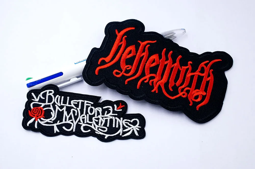 Band ROCK PUNK Stoffaufnäher zum Aufbügeln, Dekoration für Kleidung, Applikationen für Bekleidung, Heavy Metal – Detail 5