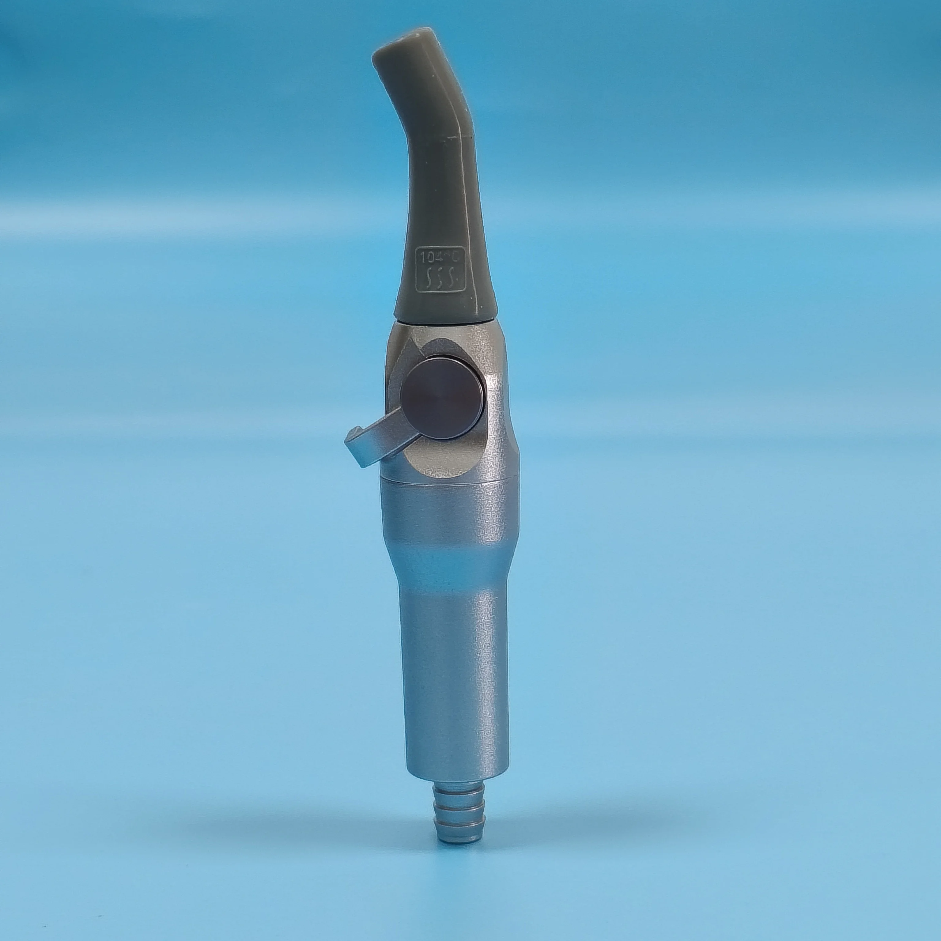 Dental 7mm Upgraded Weak Suction Handle – Autoclavable Universal Saliva Swivel Sucker Metal Tips
