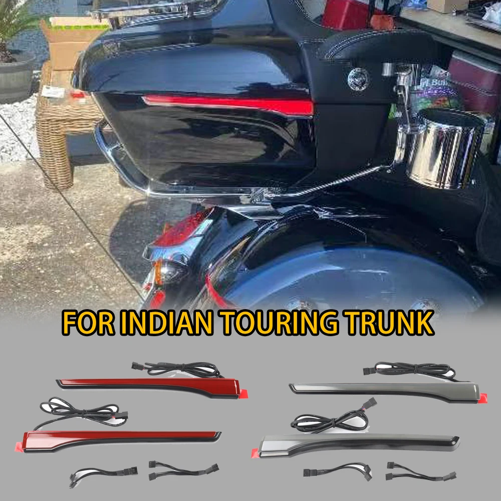 

Indian Touring Trunk/Roadmaster/Limited/Pursuit/Dark Horse 2020-2024 Motorcycle SPAR SIDE LED Lights, NEW Bright Accessories