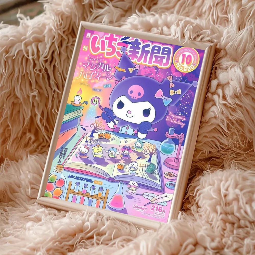 أمين H-Hello Cat ذاتية اللصق ملصق فني ريترو كرافت ورقة ملصق DIY غرفة بار مقهى ملصقات طلاء جدران