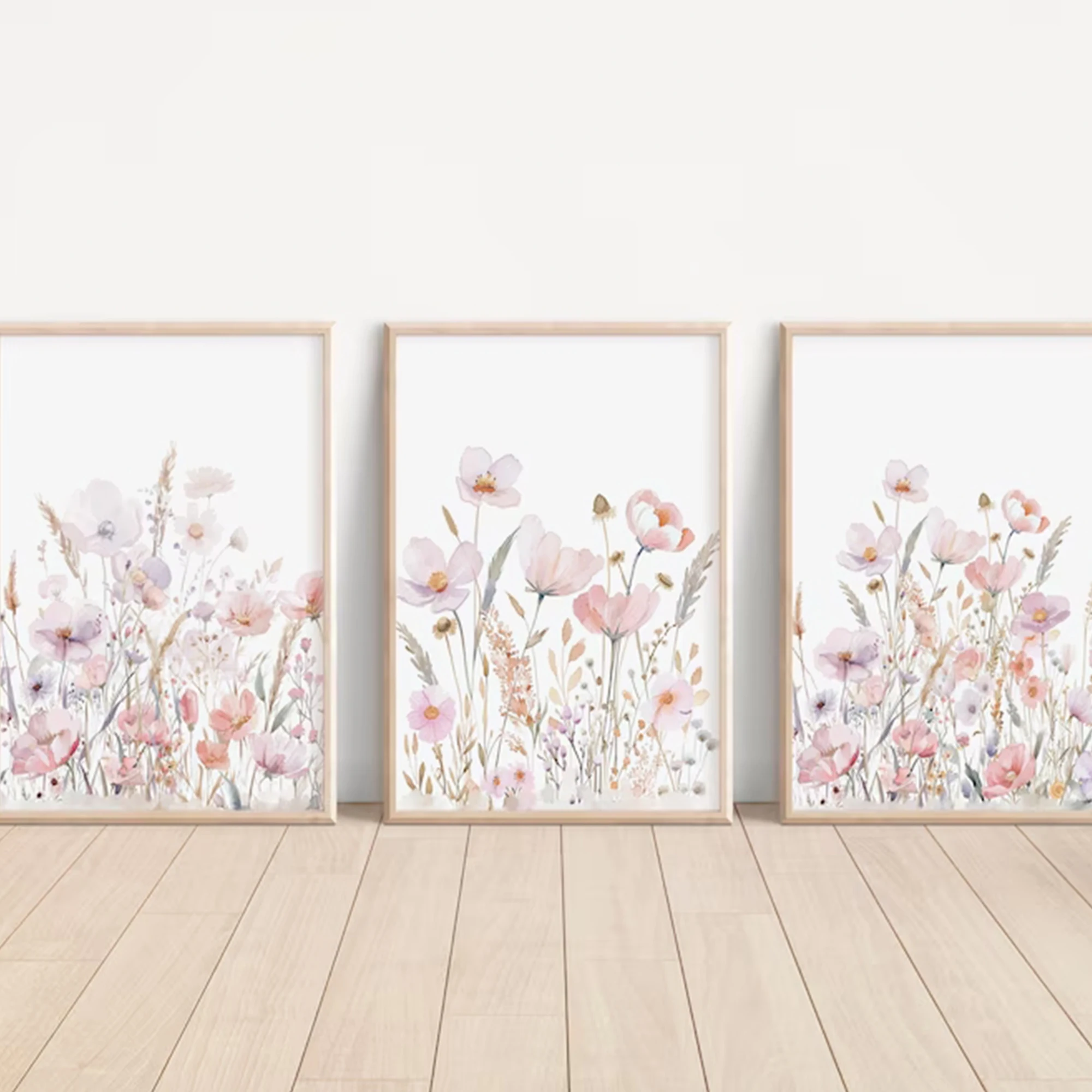 3 шт. современных настенных ка – обзор и цена Watercolor Poster Print