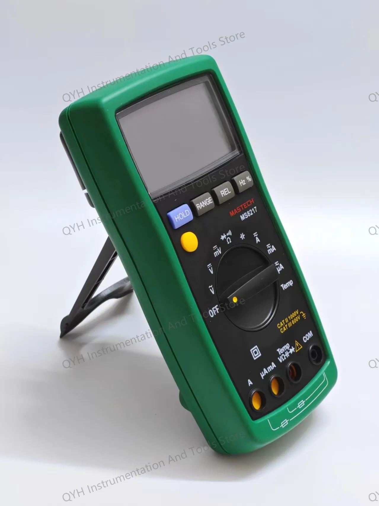 MASTECH MS8217 Digital Multimeter AC/DC Current Voltage Resistance Capacitance Tester with Temperature Test Display 4000 counts - view 4