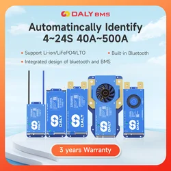 DALY 100 Balance BMS Active Balance Bms 4S 8S 13S 16S 20S 24S Smart BMS 80A 100A 150A 200A 250A Lifepo4 Li-Ion LTO Battery