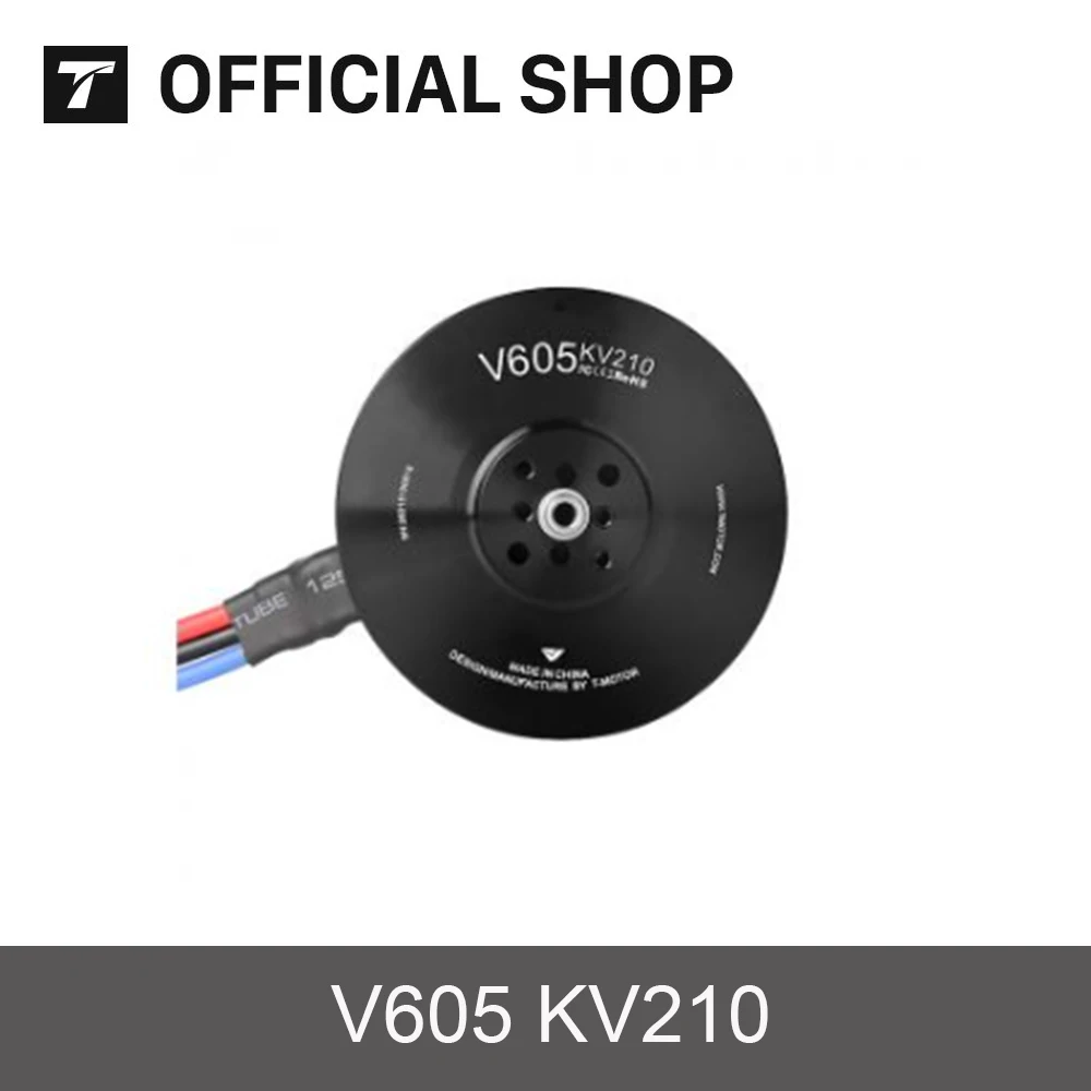 

T-motor V Type V605 KV210 V605-S 12S Outrunner Brushless Motor For Multirotor Drone VTOL Quadrotor