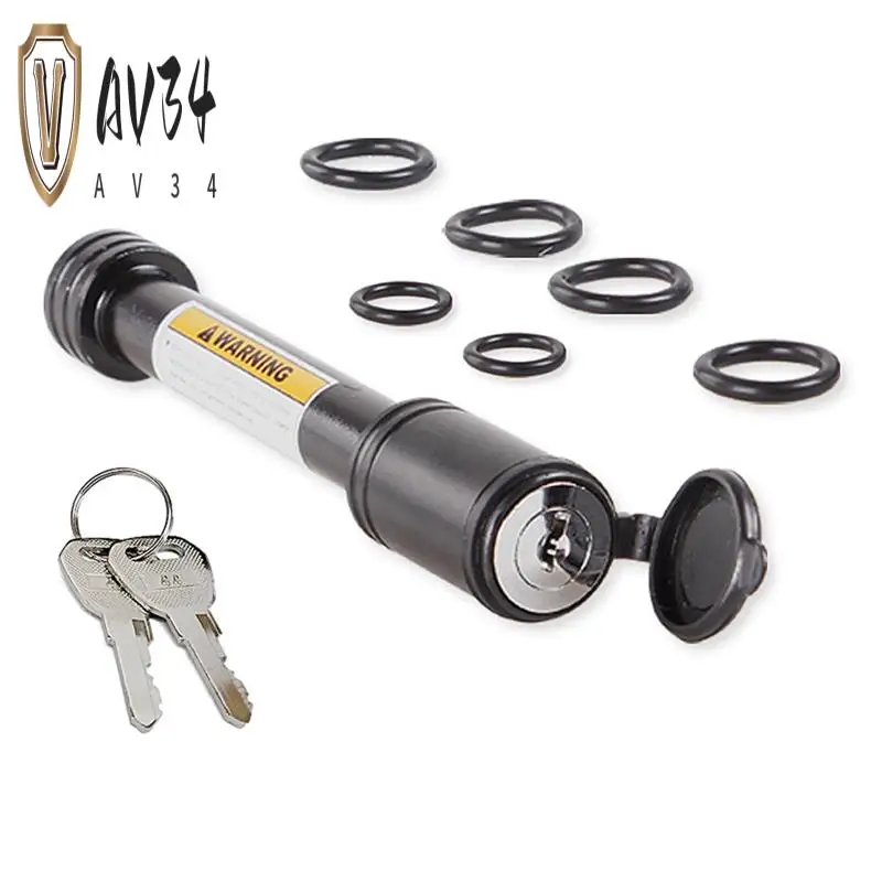 

AV34-Hitch Receiver Pin Lock, Trailer Receiver Lock, With 5/8Inch Pin For 2-1/2Inch Receiver