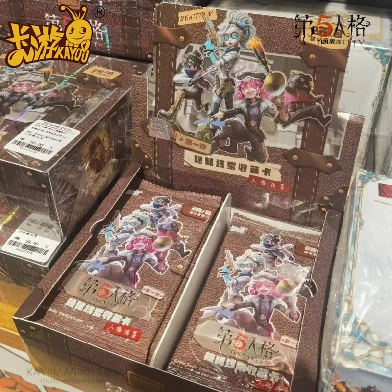 

New KAYOU Authentic Identity V Card Hidden Clues Personality Profile Anime Peripherals Collected Cards Toys Festival Gifts