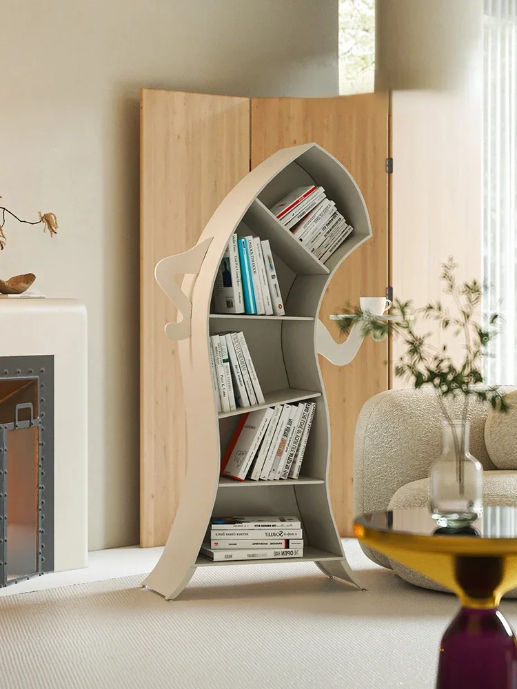 

Bookshelf Fork Waist Chest of Drawers Bedroom Robot Crooked Cabinet Modern Storage Creative Living Room Chest of Drawers