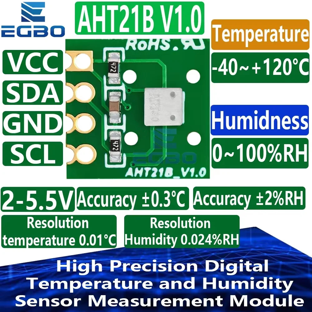 1~3PCS AHT21 Digita…