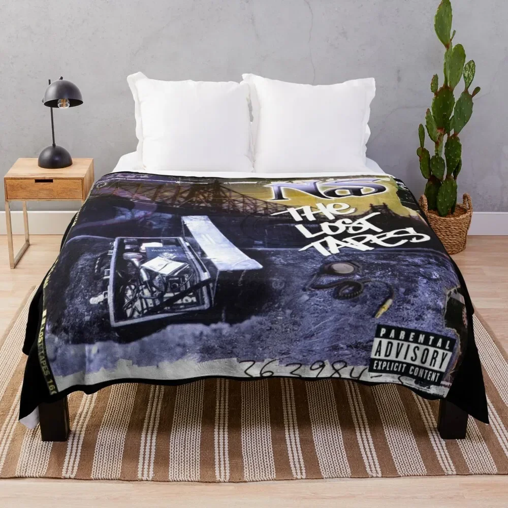 Nas the lost tapes Throw Blanket Personalized Gift Camping Winter beds Luxury Throw Blankets