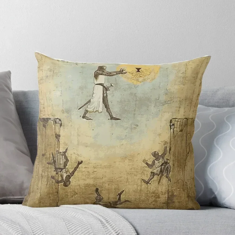 

Jump of faith Throw Pillow Plaid Sofa Pillow Cases Decorative pillow
