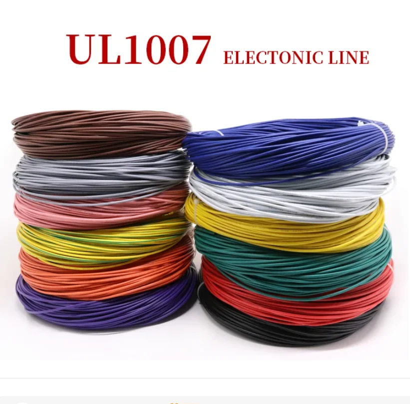 

20AWG, 100 м для белого, фиолетового и оранжевого провода UL1007 из луженой ПВХ меди