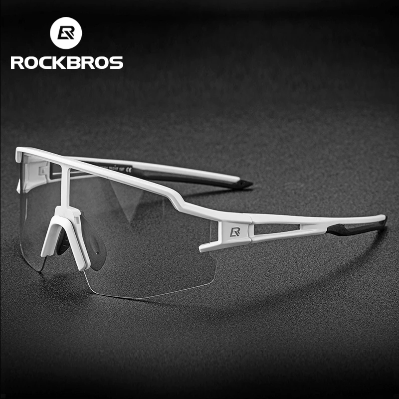 ROCKBROS Bicycle Glasses Photochromic Polarized UV400 Sun Protection Myopia Frame Outdoor Sports Glasses Cycling Eyewear Goggles