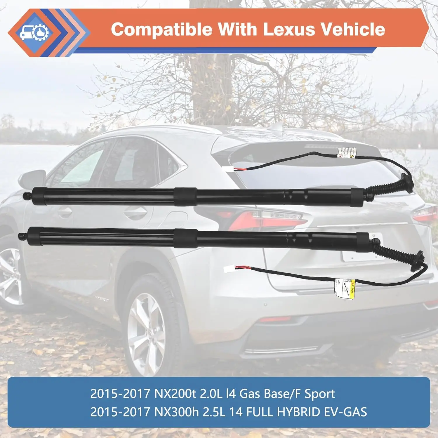 Power Hatch Lift Support For Lexus NX 200T 300H 2014 2015 2016 Electric Tailgate Gas Spring Struts 6892079016 6891079016