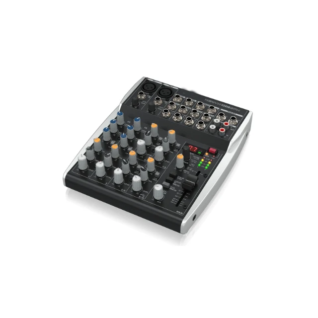 48V phantom power Premium 10-Input 2-Bus Mixer Professional Premium,ltra-low noise,high headroom analog mixer 1002SFX