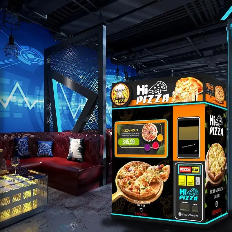 YG Aangepaste Commerciële Slimme Auto Robot Pizza Maker Elektrische Machine Pizza Maker Automatische Verkoopautomaat
