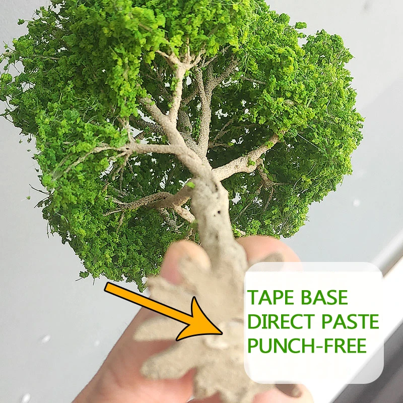 1PC 10/15/23/28cm HO/OO/G Schaal Herfst Model Bomen miniaturen Tuin Landschap Model MINI Platform Trein Spoorweg Layout