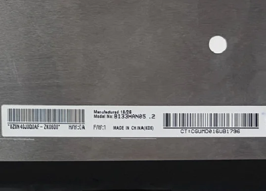 

B133HAN05.2 13.3'' Laptop LCD Screen Display Panel Matrix 1920×1080 EDP 30 Pins