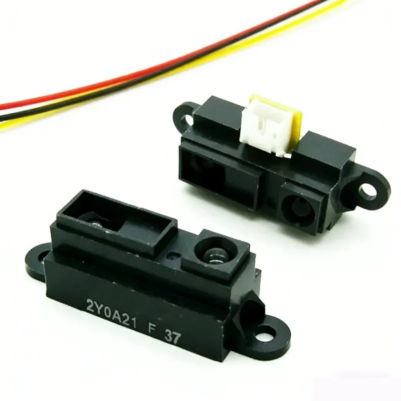GP2Y0A21YK0F 100% NEW 2Y0A21 10-80cm Infrared distance sensor (INCLUDING WIRES )