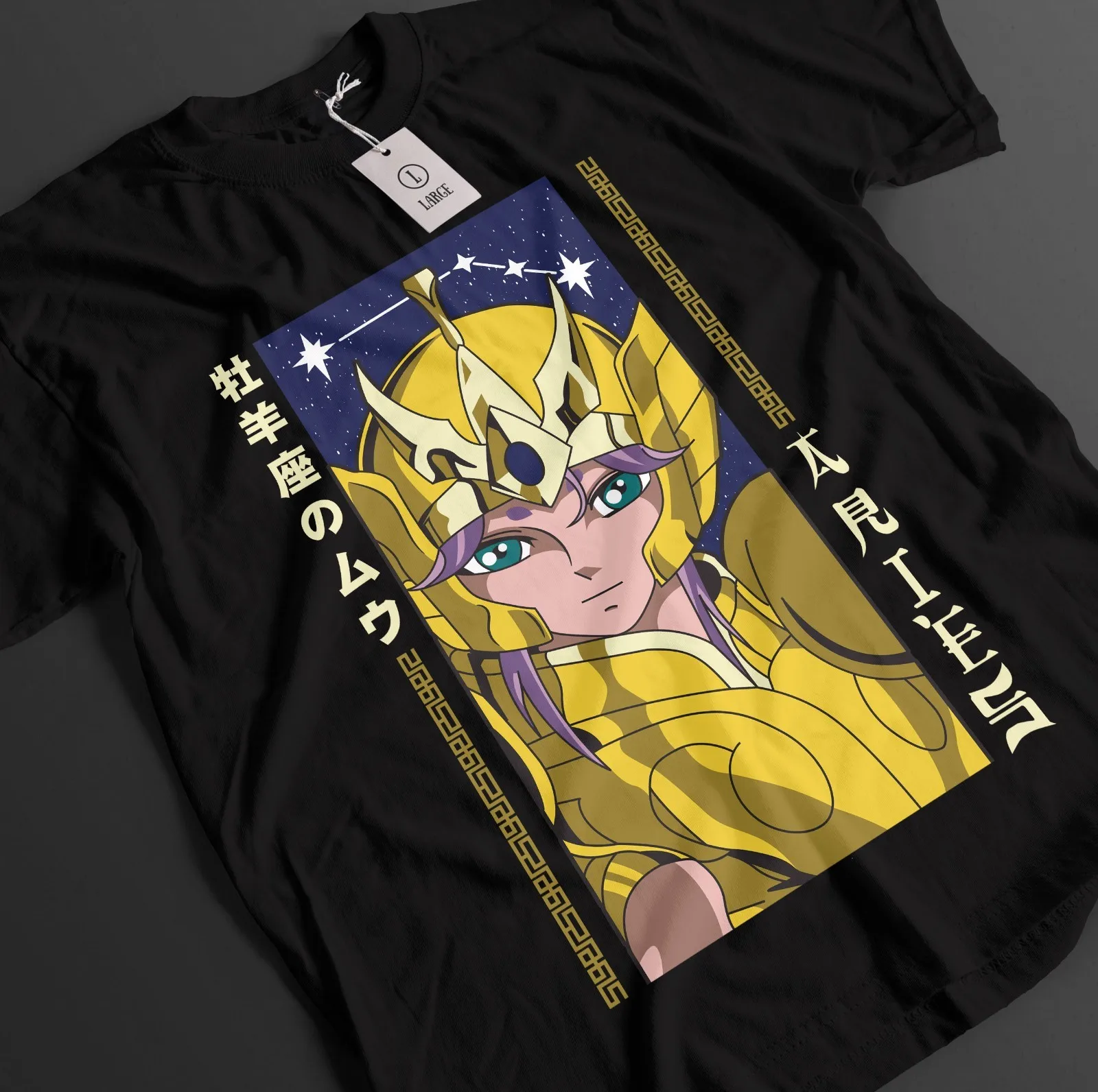 Saint Seiya Shirt Shiryu Tshirt Hyoga T-Shirt Shun Top Ikku Anime Graphic Tee