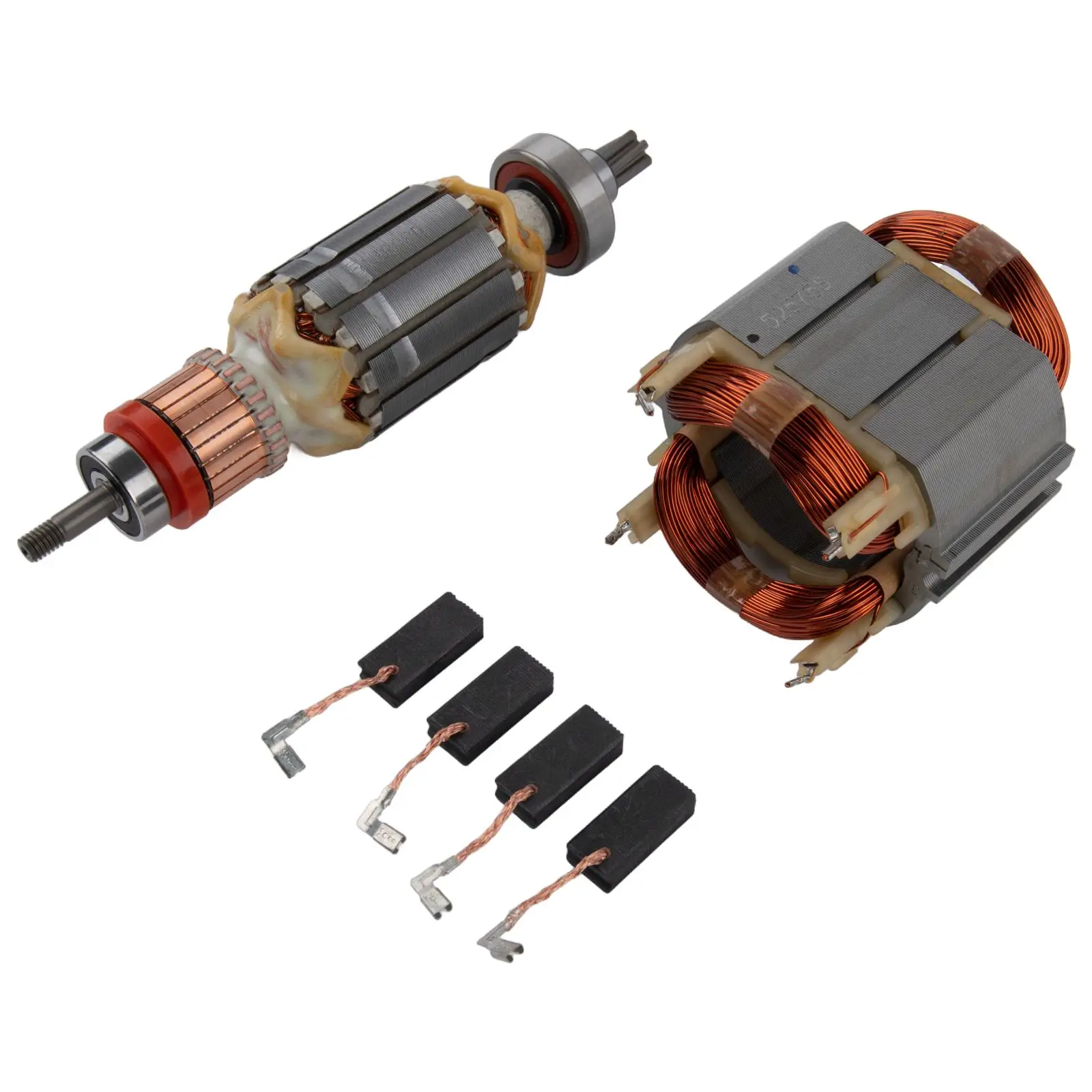 

For HR4010C For HR4001C Power Tool Parts Rotor Stator Set Power Tool Replacement As Picture Carbon Brush Replacement Set
